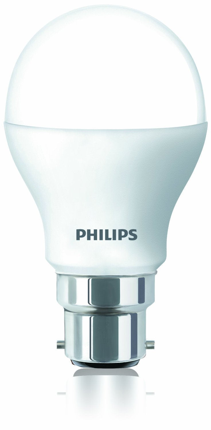 Philips Base B22 9-Watt LED Bulb (Cool Day Light and Pack of 2) (Cool Day Light)