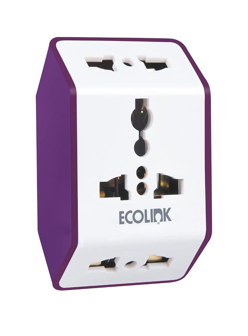 Philips EcoLink Multiplug Socket 6A (Pack of 2)