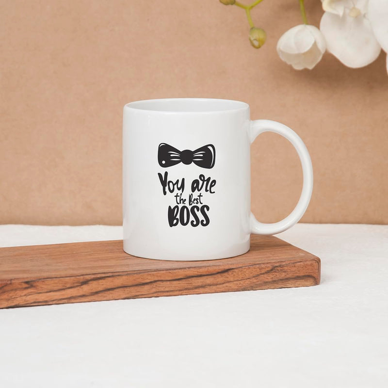 Clay Craft Ceramic Cc Mm1 Swiss Rez1 Microwave Safe Coffee Mug with Good Morning Quote, 300 ML