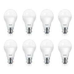 Philips Ace Saver Base B22 2.7-Watt (Pack of 8, Cool Day Light)