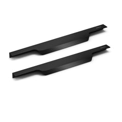 Plantex Profile Handle for Kitchen Cabinet/16 Inch Aluminium Drawer Profile Handle/Wardrobe Pull Handle for Home/Office/Hotel - Pack of 2 (Black) (Model APS-PF-1004)-1