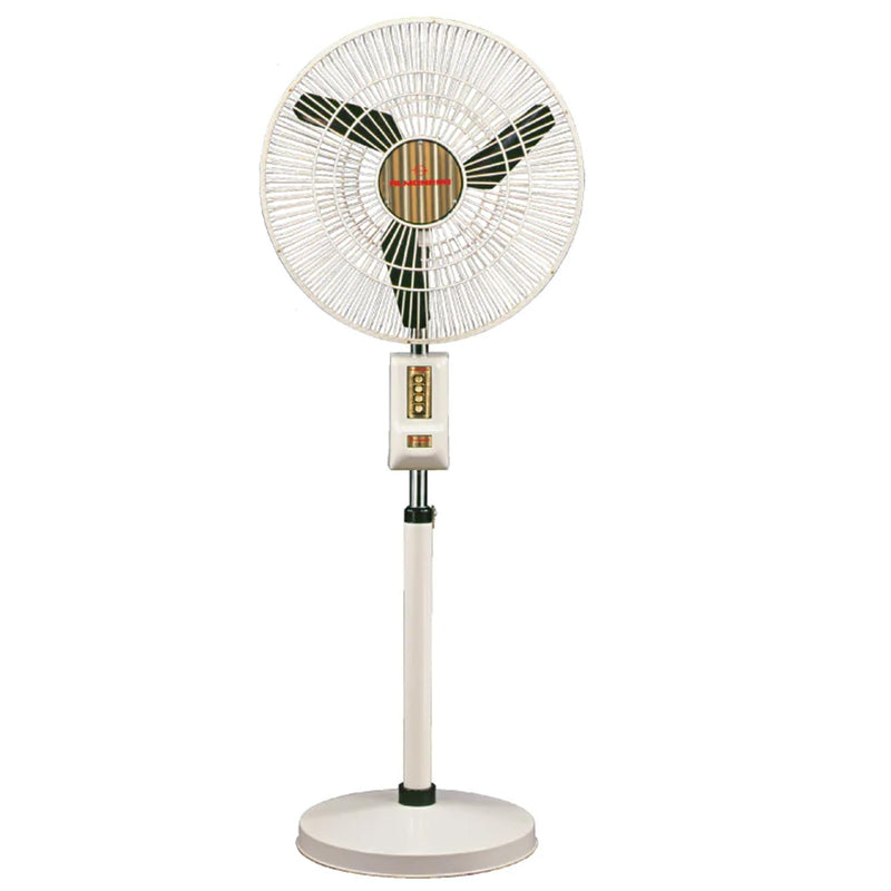 Almonard 18 Inch Mark-II Pedestal Fan (Ivory)
