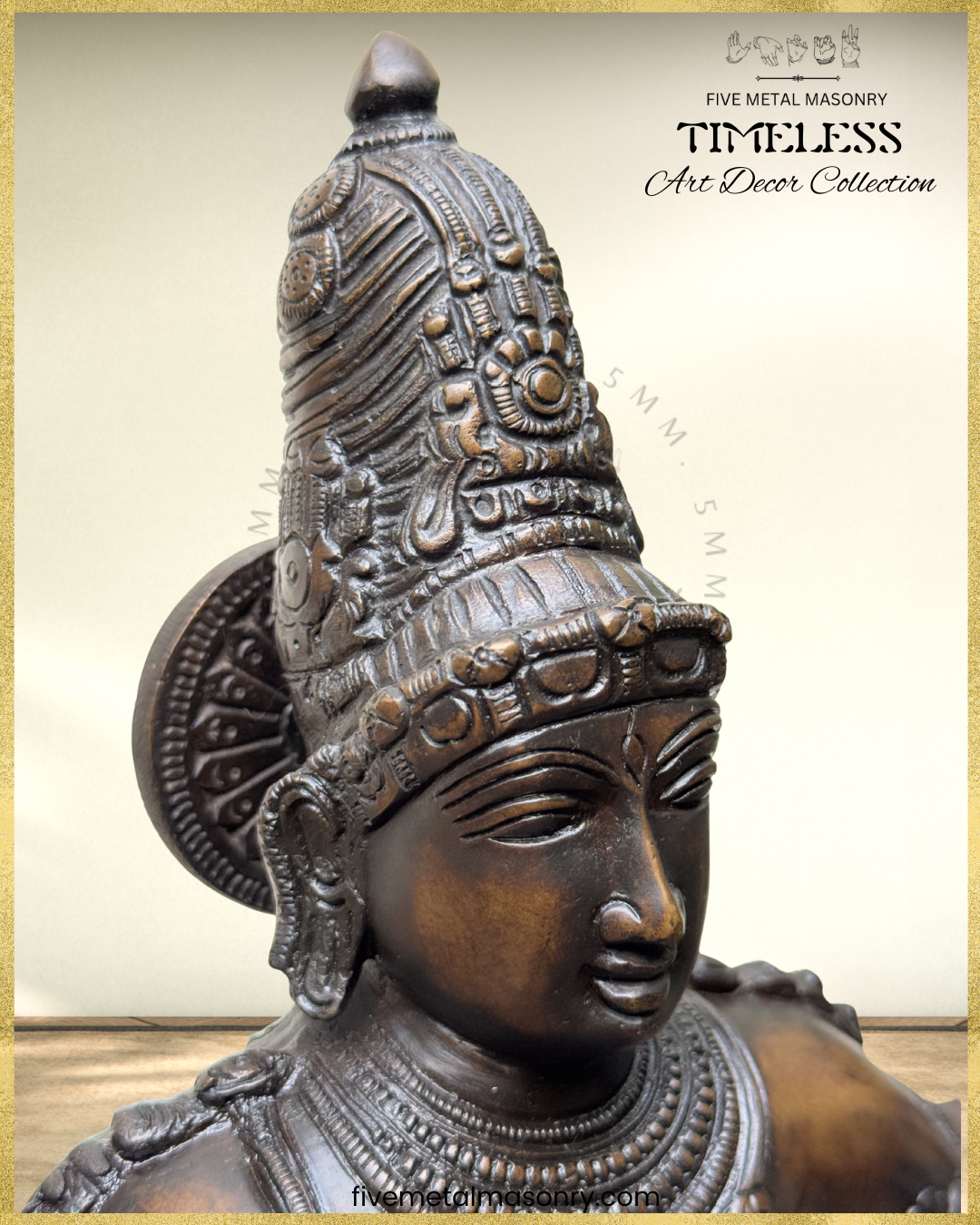Tripurantaka Shiva Panchaloha Bronze Icon - 19" - Timeless Collection
