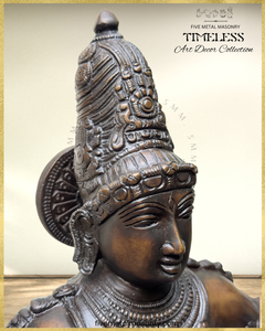 Tripurantaka Shiva Panchaloha Bronze Icon - 19" - Timeless Collection