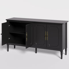 Collynns 58" W Sideboard Cabinet with Adjustable Shelves and 4 Doors
