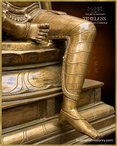 Parvati as Boga Shakti Panchaloha Bronze Icon - 21" - Timeless Collection