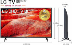 LG 140 cm (55 inch) Ultra HD (4K) LED Smart WebOS TV (55UQ8040PSB)-4