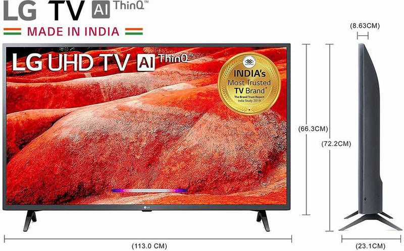 LG 140 cm (55 inch) Ultra HD (4K) LED Smart WebOS TV (55UQ8040PSB)-4