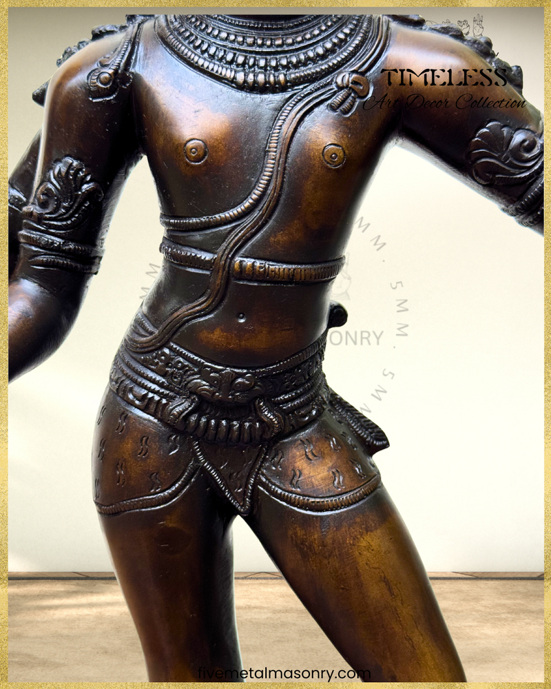 Tripurantaka Shiva Panchaloha Bronze Icon - 19" - Timeless Collection