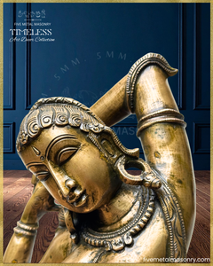 Apsara  Panchaloha Bronze Icon - 22"- Timeless Collection