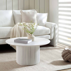 Wynmist Round Solidwood Pedestal Coffee Table