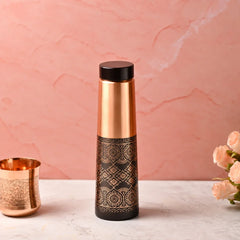 Copper Premium Pen Sparkle Bottle (10.5 Inch)