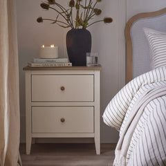 Wynmist 2 Drawer Bedside Table