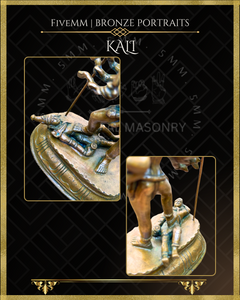 Kali Panchaloha Bronze Icon - 6"