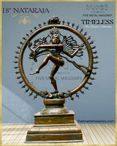 Nataraja Panchaloha Bronze Icon - 18" - Timeless Collection