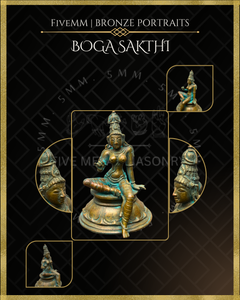 Boga Sakthi Panchaloha Bronze Icon - 4"
