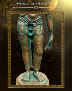Sivagami Panchaloha Bronze Icon - 15" with arch