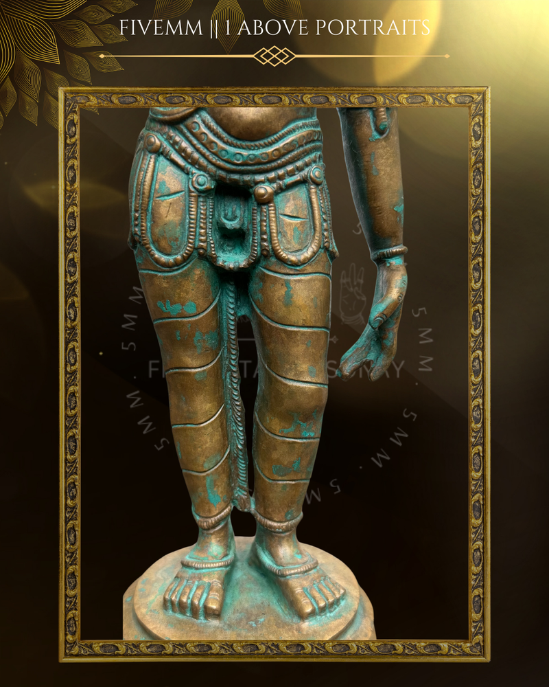 Sivagami Panchaloha Bronze Icon - 15" with arch