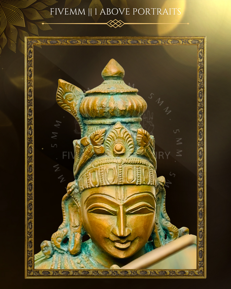 Venugopala Krishna Panchaloha Bronze Icon -14"