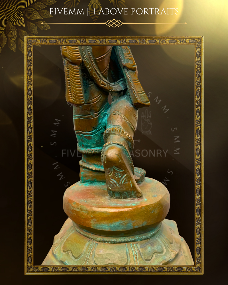 Venugopala Krishna Panchaloha Bronze Icon -14"
