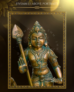 Bala Murugan Panchaloha Bronze Icon - 12"