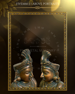 Raja Alangara Murugan Panchaloha Bronze Icon - 12"