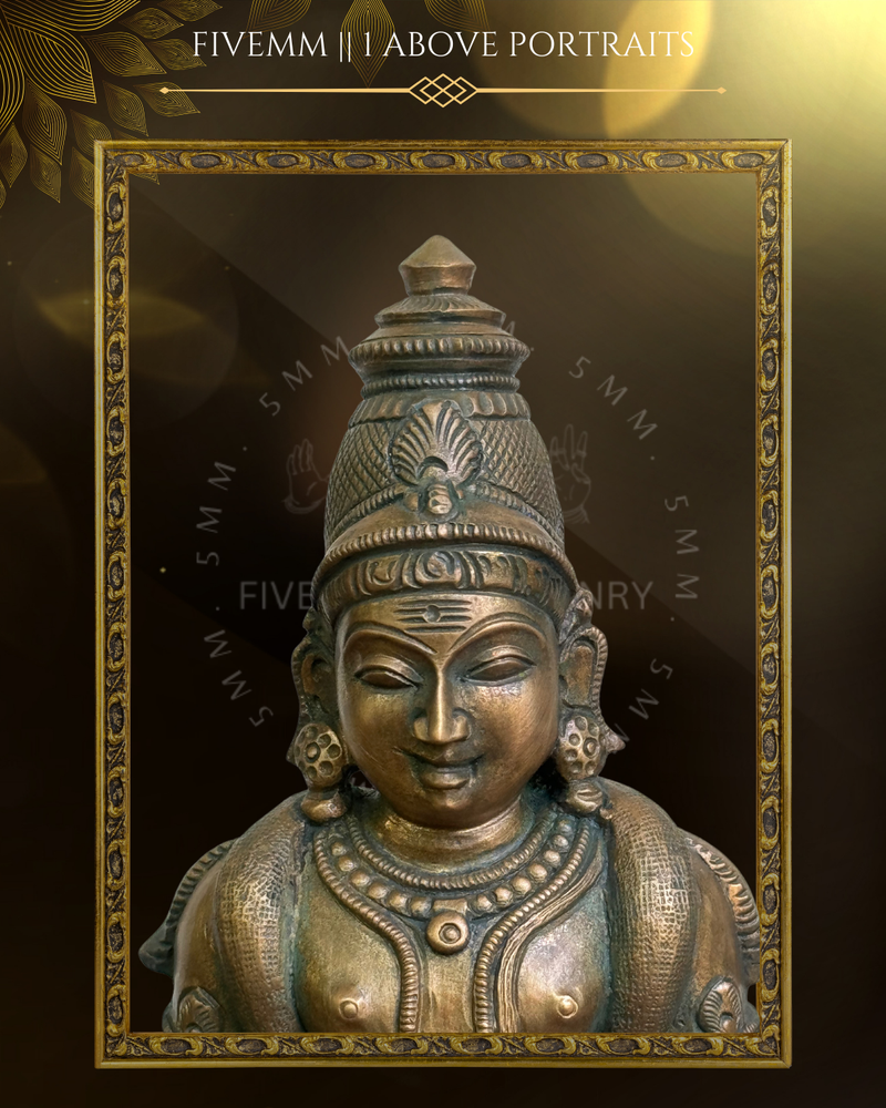 Thiruchendur Murugan Panchaloha Bronze Icon - 12"
