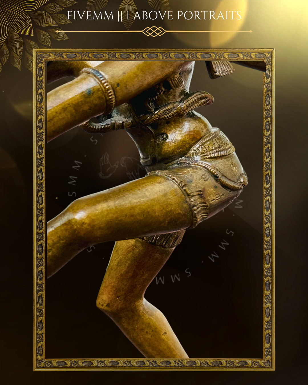 Thiruvalangadu Nataraja Panchaloha Bronze Icon - 12"