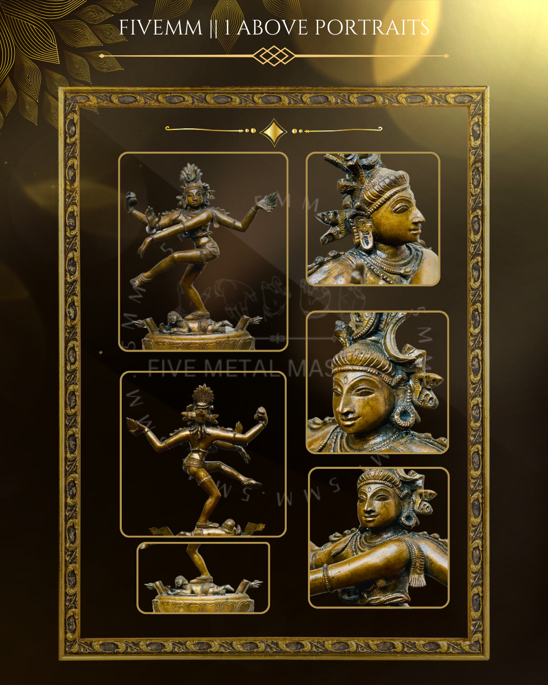 Thiruvalangadu Nataraja Panchaloha Bronze Icon - 12"