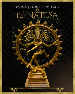 Nataraja Panchaloha Bronze Icon - 12"