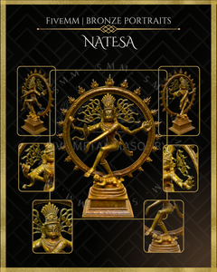 Nataraja Panchaloha Bronze Icon - 12"