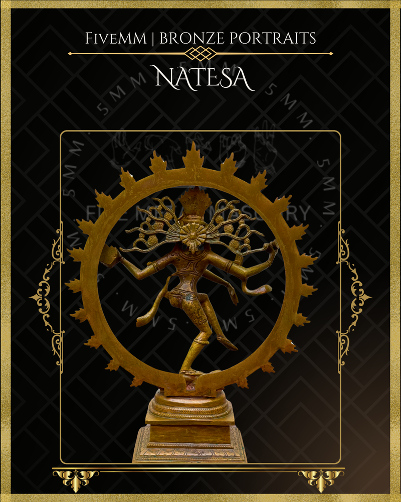 Nataraja Panchaloha Bronze Icon - 12"