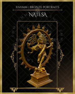 Nataraja Panchaloha Bronze Icon - 12"