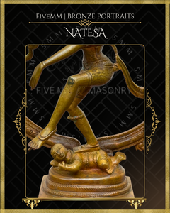 Nataraja Panchaloha Bronze Icon - 12"