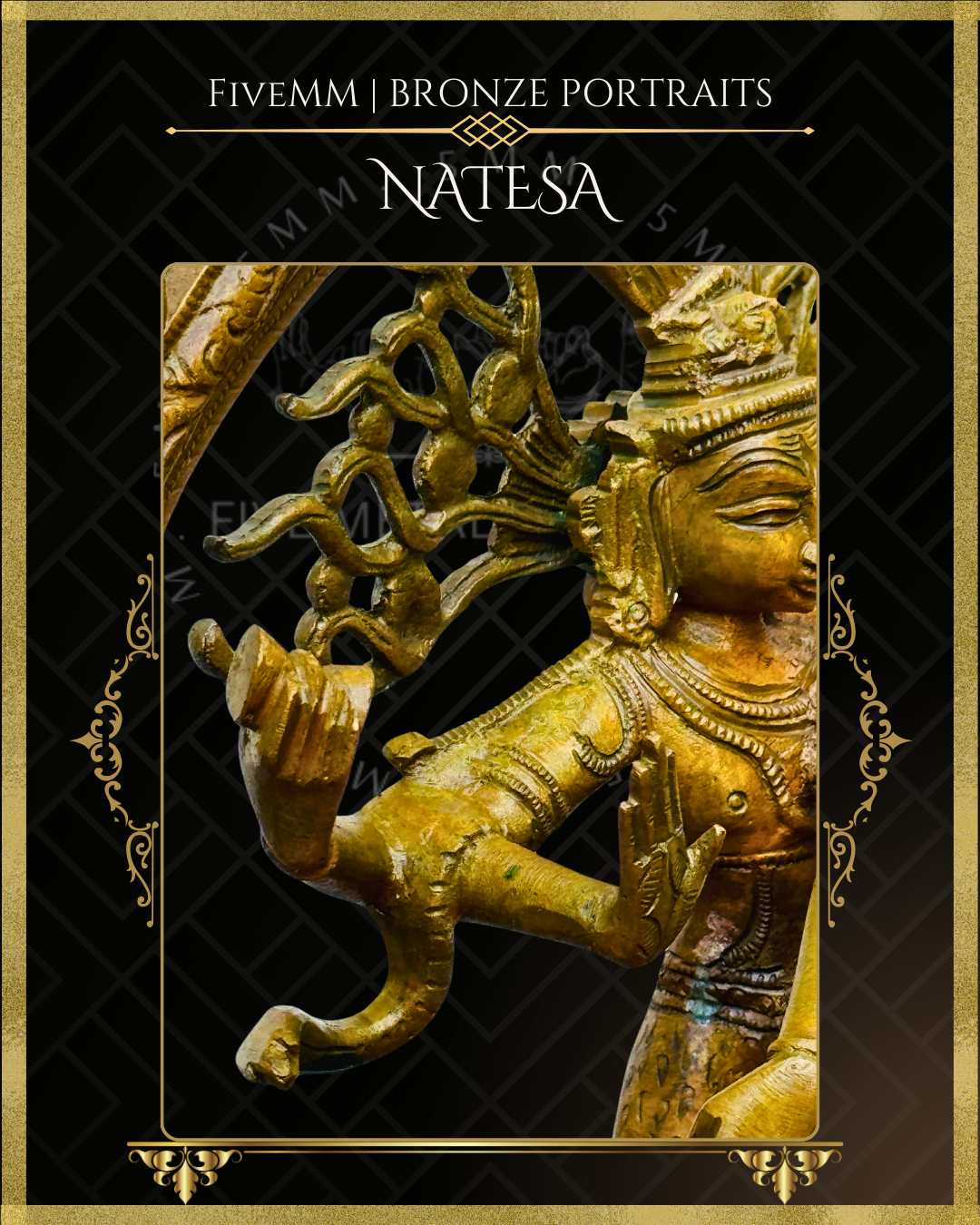 Nataraja Panchaloha Bronze Icon - 12"