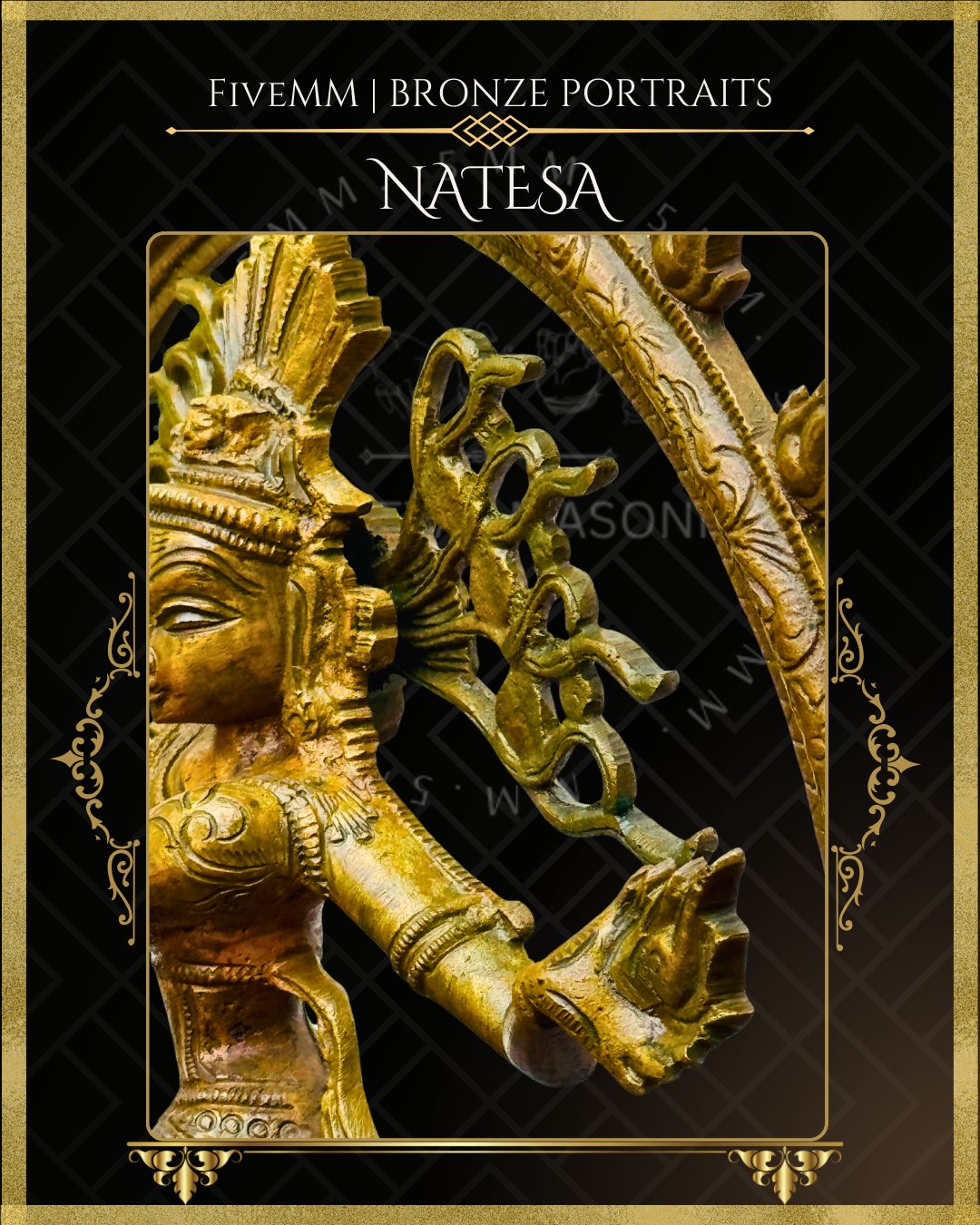 Nataraja Panchaloha Bronze Icon - 12"