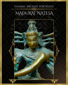 Madurai Nataraja Panchaloha Bronze Icon - 4"