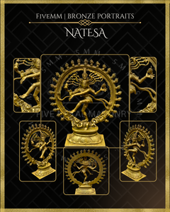 Nataraja Panchaloha Bronze Icon - 6"