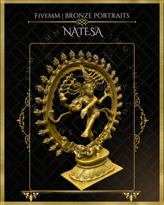 Nataraja Panchaloha Bronze Icon - 6"