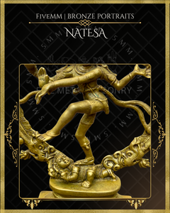 Nataraja Panchaloha Bronze Icon - 6"