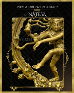 Nataraja Panchaloha Bronze Icon - 6"