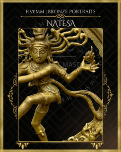 Nataraja Panchaloha Bronze Icon - 6"