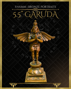 Garuda Panchaloha Bronze Icon - 5.5"