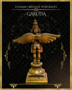 Garuda Panchaloha Bronze Icon - 5.5"