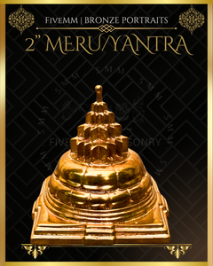 Meru/Yantra Panchaloha Bronze Icon - 2"