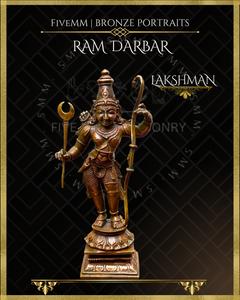 Ram Darbar Panchaloha Bronze Icon Set - 6"