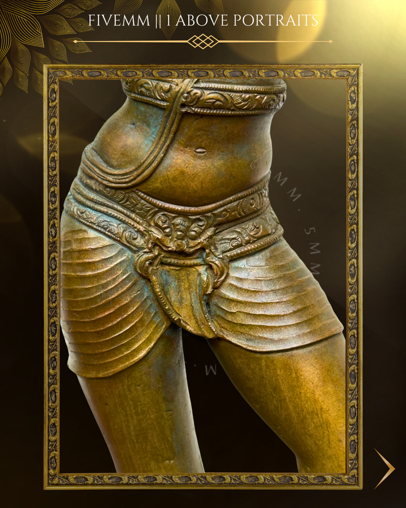 Tripurantaka Shiva Panchaloha Bronze Icon - 14"