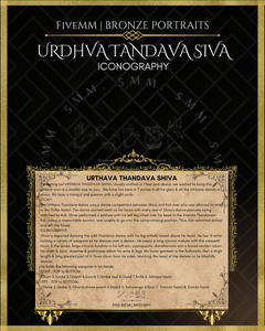 Urthava Thandava Shiva Panchaloha Bronze Icon - 7"
