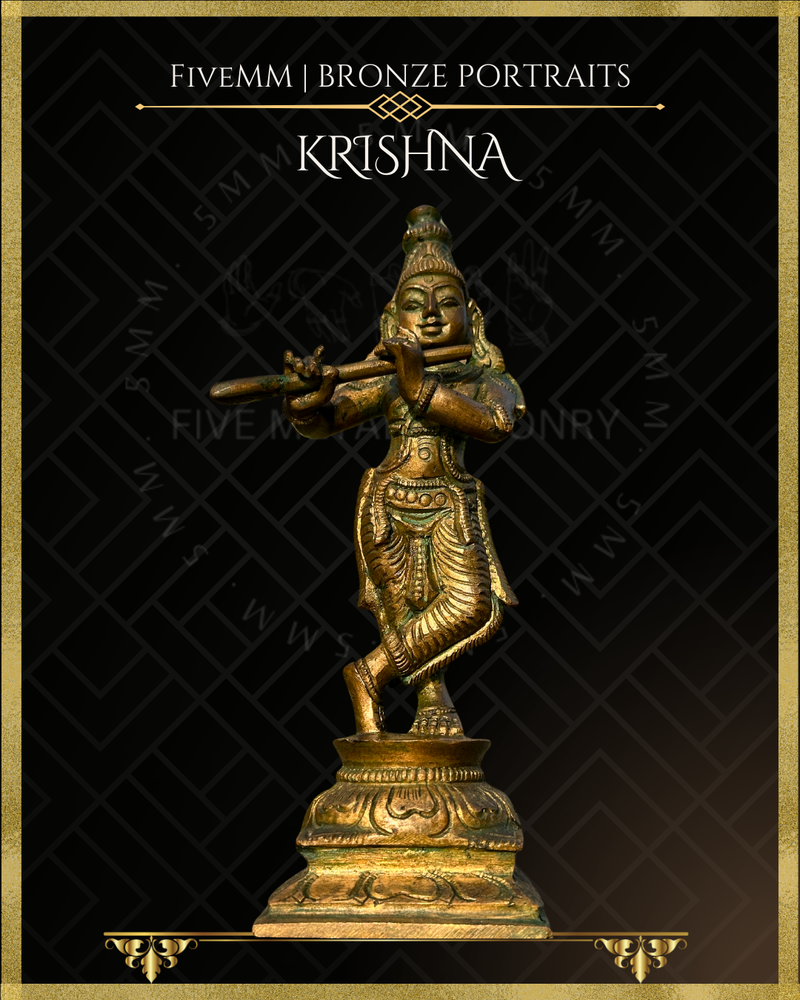 Dasavatharam Panchaloha Bronze Icon Set - 6" (10 icons)