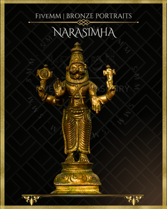 Dasavatharam Panchaloha Bronze Icon Set - 6" (10 icons)
